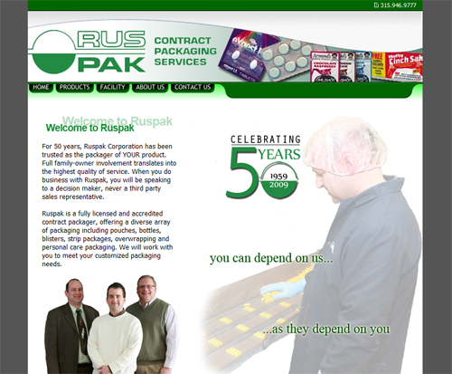 Ruspak Website